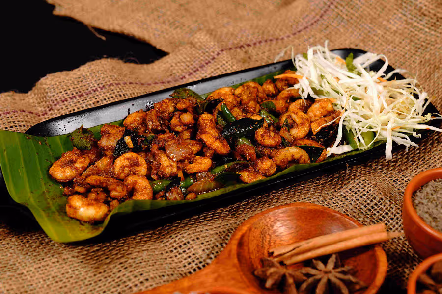 Prawns Ghee Roast